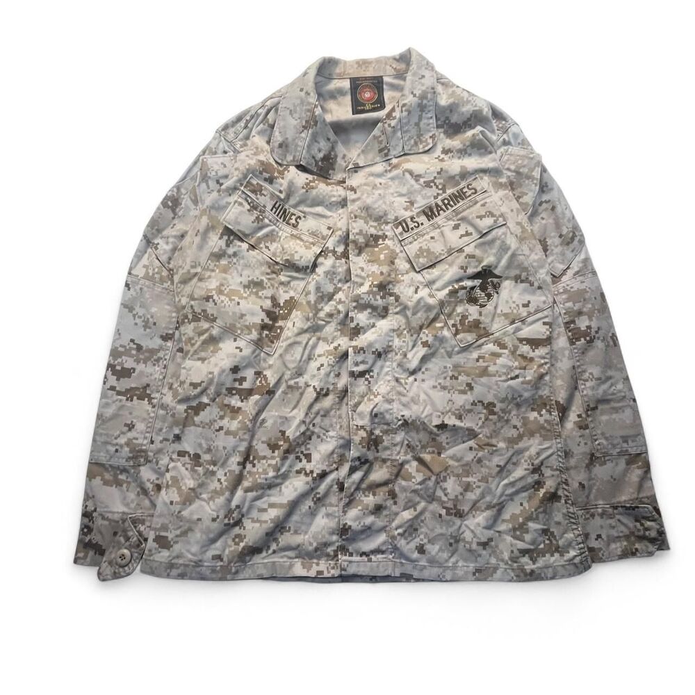 Women's USMC Desert MARPAT Camo Jacket Small Short Gorpcore Utility Military